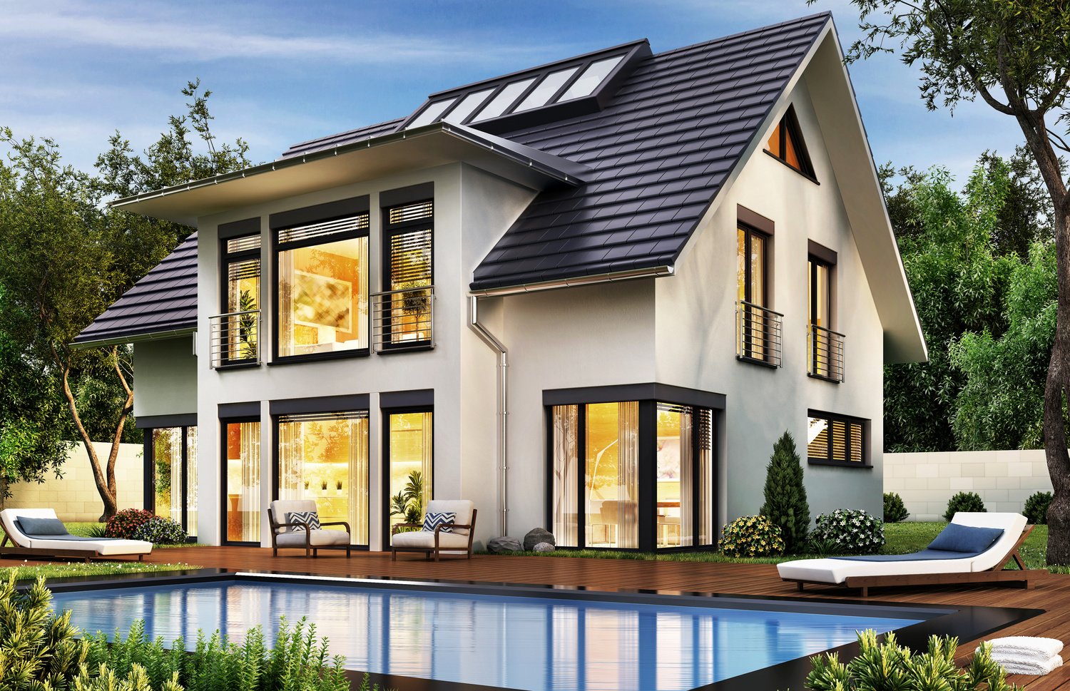 Luxury modern home